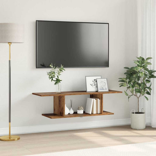 TV Cabinet Set 103 x 30 x 26.5 cm Brown Engineered Wood