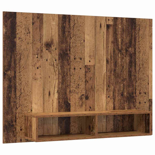 TV Cabinet Set 120 x 23.5 x 90 cm Old Wood Engineered Wood