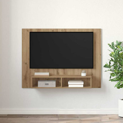 TV Cabinet Set 120 x 23.5 x 90 cm Artisan Oak Engineered Wood