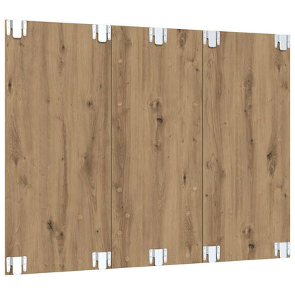 TV Cabinet Set 120 x 23.5 x 90 cm Artisan Oak Engineered Wood