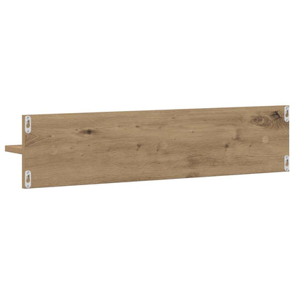 Wall Shelf Wall-Mounted 2 pcs Artisan Oak 80 x 11.5 x 18 cm