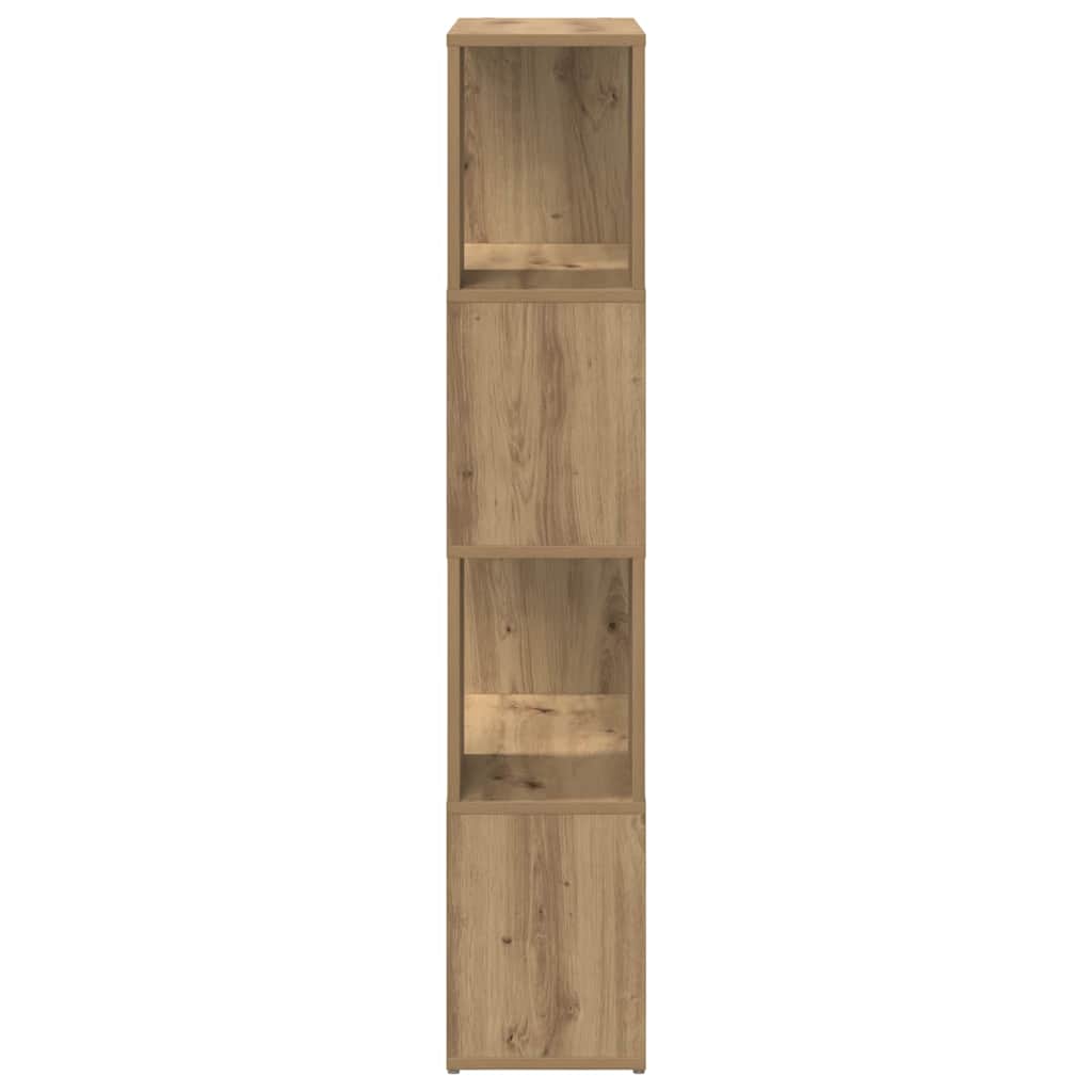 TV Cabinet Set 60 x 24 x 125.5 cm Brown Engineered Wood