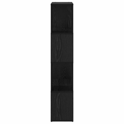 TV Cabinet Set Black 60 x 24 x 125.5 cm Engineered Wood