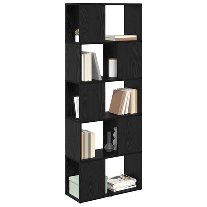TV Cabinet Set Black 60 x 24 x 156 cm Engineered Wood