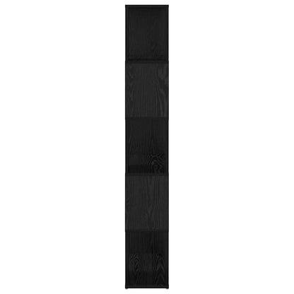 TV Cabinet Set Black 60 x 24 x 156 cm Engineered Wood