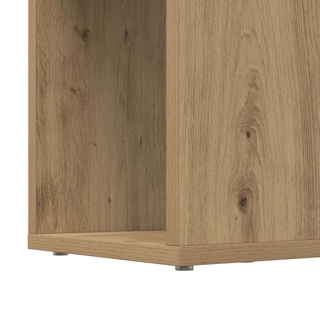 TV Cabinet Set 80 x 24 x 125 cm Brown Engineered Wood