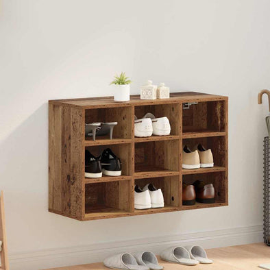 Shoe Cabinet Old wood 52.5 x 30 x 50 cm Engineered wood