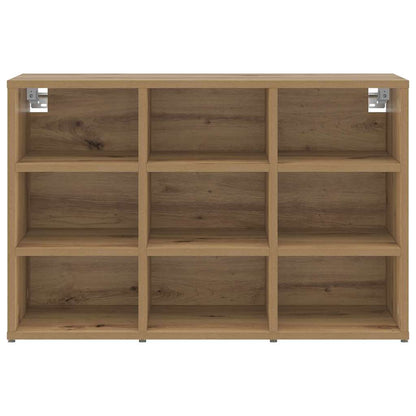 Shoe Cabinet Artisan oak 77.5 x 30 x 51 cm Engineered wood