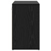 Shoe Cabinet Black oak 52.5 x 30 x 50 cm Engineered wood