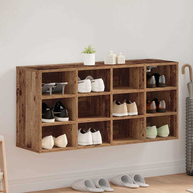 Shoe Cabinet Old wood 52.5 x 30 x 50 cm Engineered wood