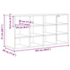 Shoe Cabinet Old wood 52.5 x 30 x 50 cm Engineered wood