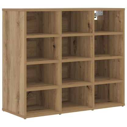 Shoe Cabinet Artisan oak 77.5 x 30 x 67 cm Engineered wood