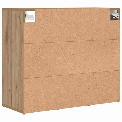 Shoe Cabinet Artisan oak 77.5 x 30 x 67 cm Engineered wood