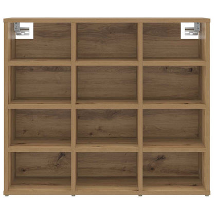 Shoe Cabinet Artisan oak 77.5 x 30 x 67 cm Engineered wood