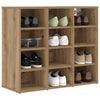 Shoe Cabinet Artisan oak 52.5 x 30 x 50 cm Engineered wood