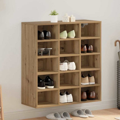 Shoe Cabinet Artisan oak 52.5 x 30 x 50 cm Engineered wood