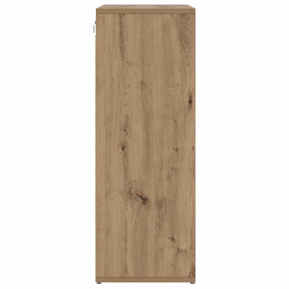 Shoe Cabinet Artisan oak 77.5 x 30 x 83.5 cm Engineered wood