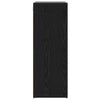 Shoe Cabinet Black oak 52.5 x 30 x 50 cm Engineered wood