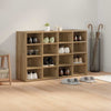 Shoe Cabinet Artisan oak 52.5 x 30 x 50 cm Engineered wood