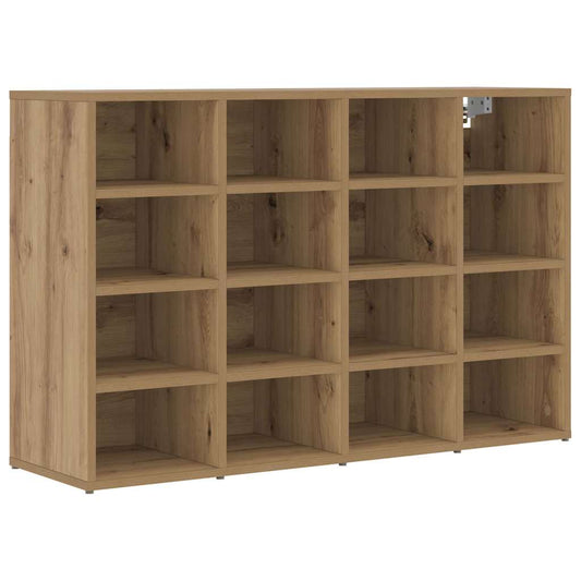Shoe Cabinet Artisan oak 103 x 30 x 67 cm Engineered wood