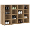Shoe Cabinet Artisan oak 52.5 x 30 x 50 cm Engineered wood