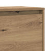 Bedside Cabinet Artisan oak Engineered wood