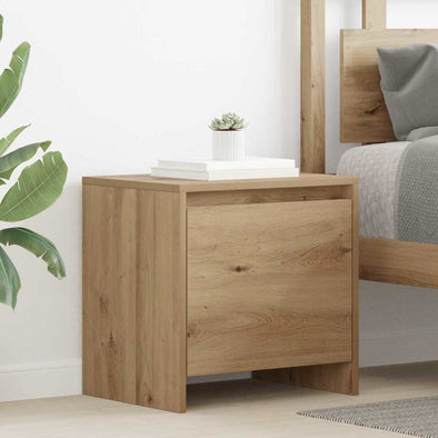 Bedside Cabinet Artisan oak Engineered wood