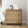 Bedside Cabinet Artisan oak Engineered wood