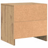 Bedside Cabinet Artisan oak Engineered wood