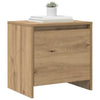 Bedside Cabinet Artisan oak Engineered wood