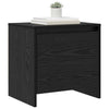 Bedside Cabinet Black oak Engineered wood