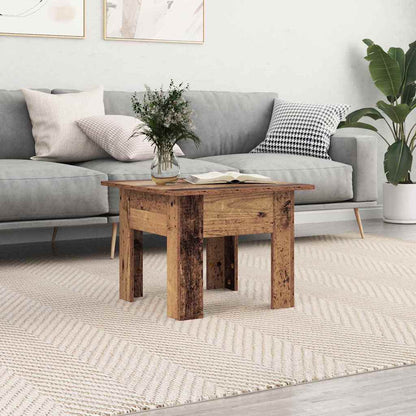 Coffee Table Old Wood 55 x 55 x 42 cm Engineered Wood