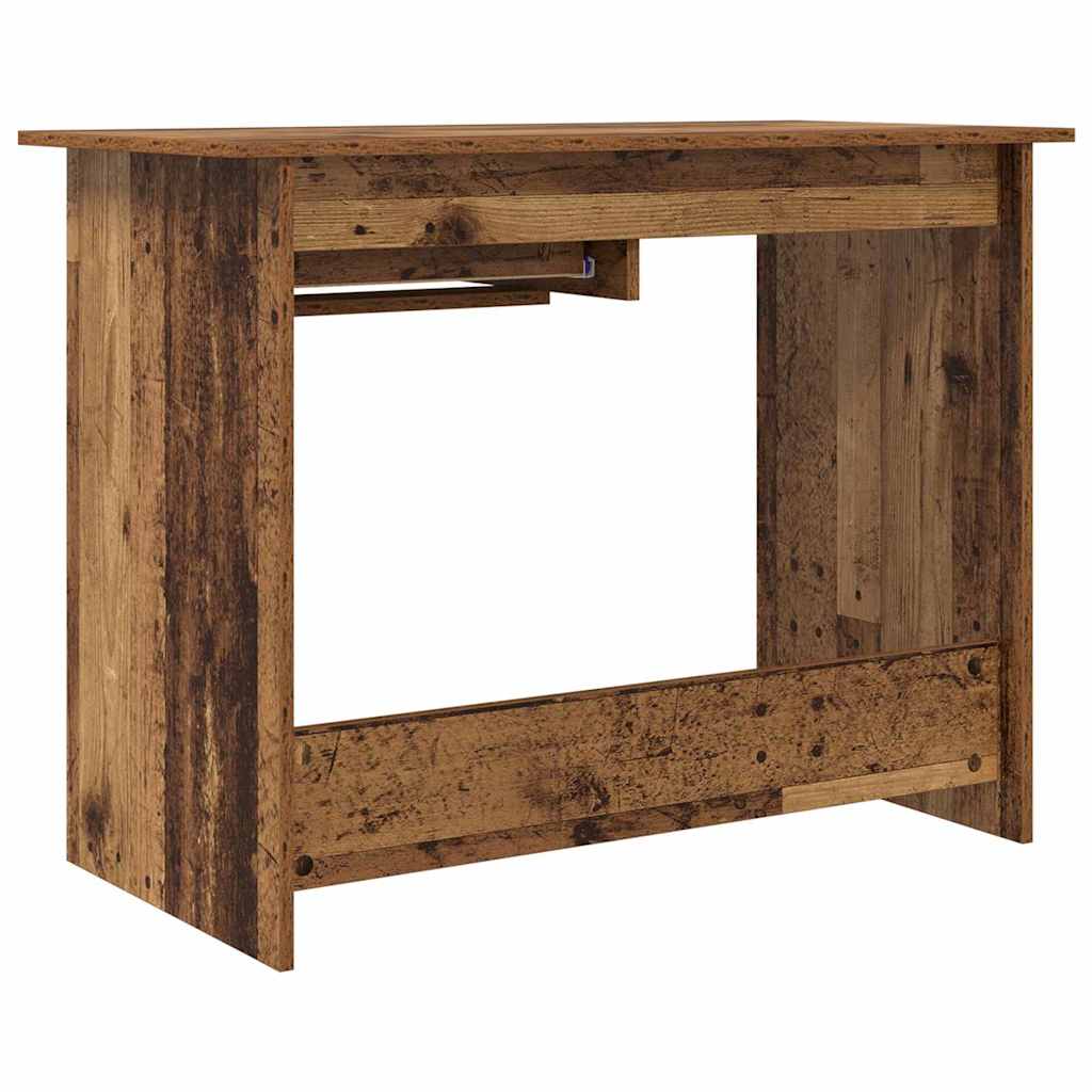 Desk with Drawer Old Wood 100 x 50 x 76 cm Engineered Wood