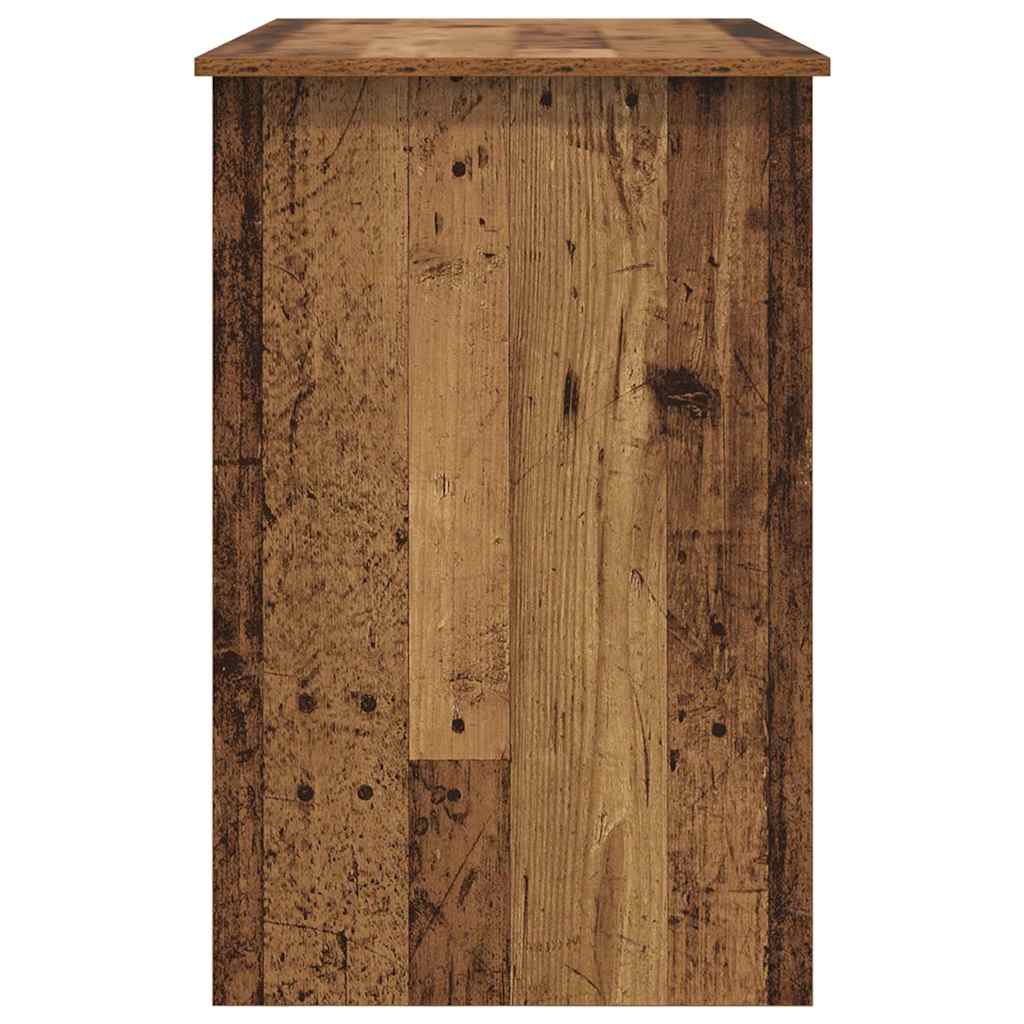 Desk with Drawer Old Wood 100 x 50 x 76 cm Engineered Wood