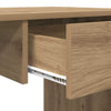 Desk with Drawer with Storage Artisan oak 100 x 50 x 76 cm Engineered wood