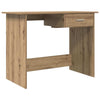 Desk with Drawer with Storage Artisan oak 100 x 50 x 76 cm Engineered wood