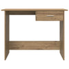 Desk with Drawer with Storage Artisan oak 100 x 50 x 76 cm Engineered wood