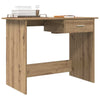 Desk with Drawer with Storage Artisan oak 100 x 50 x 76 cm Engineered wood
