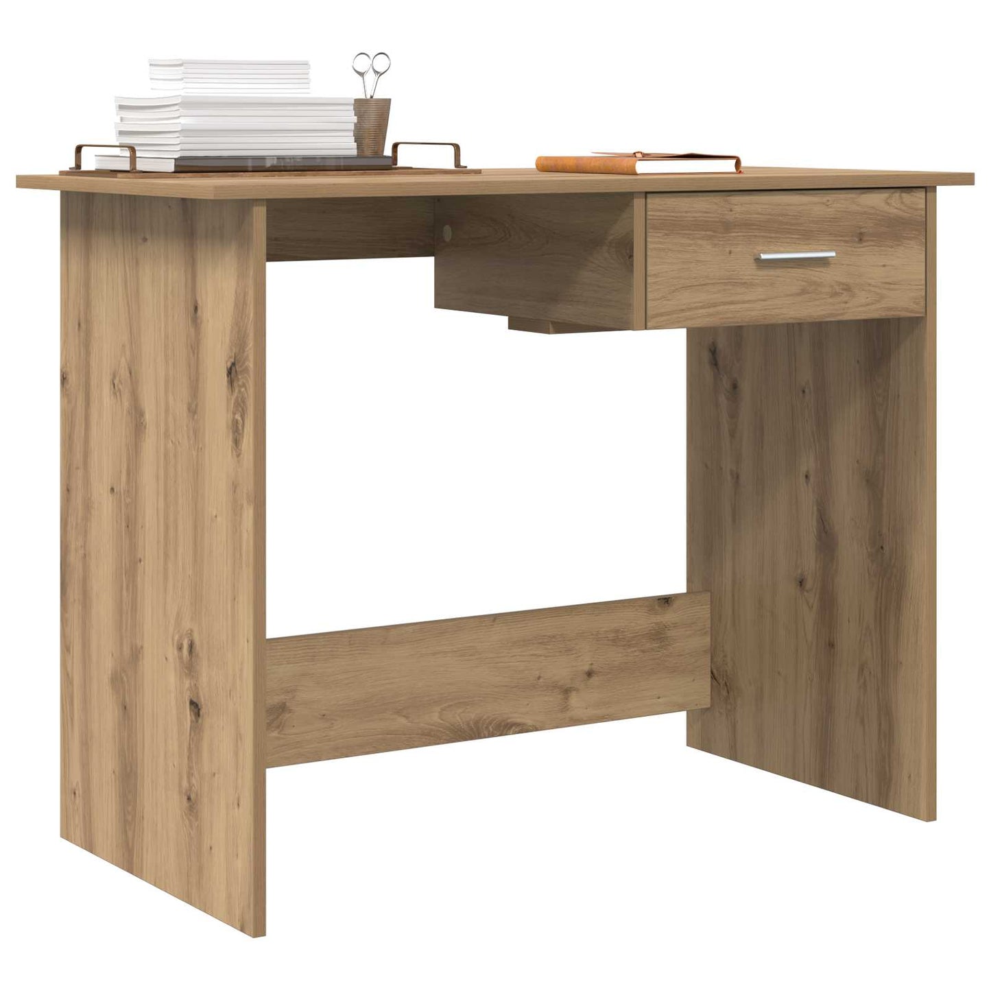 Desk Artisan Oak Engineered Wood 100 x 50 x 76 cm