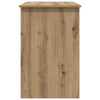 Desk with Drawer with Storage Artisan oak 100 x 50 x 76 cm Engineered wood