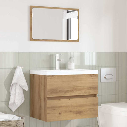 Bathroom Furniture Set 2 pcs Artisan Oak