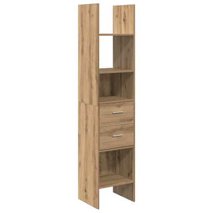 Book Cabinet 2-Tier 40 x 35 x 180 cm Engineered wood