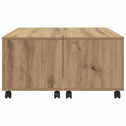 Coffee Table Artisan oak 75 x 75 x 38 cm Engineered wood