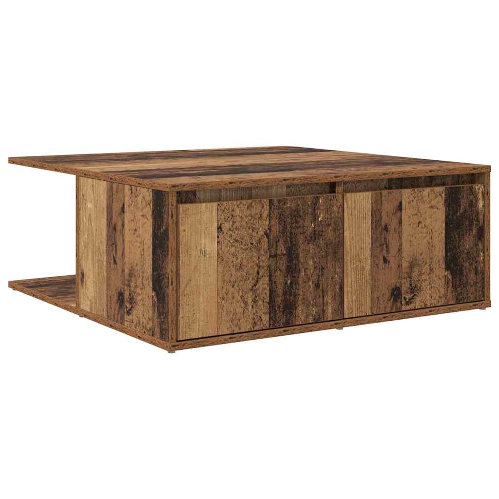 Coffee Table Old wood 80 x 80 x 31 cm Engineered wood