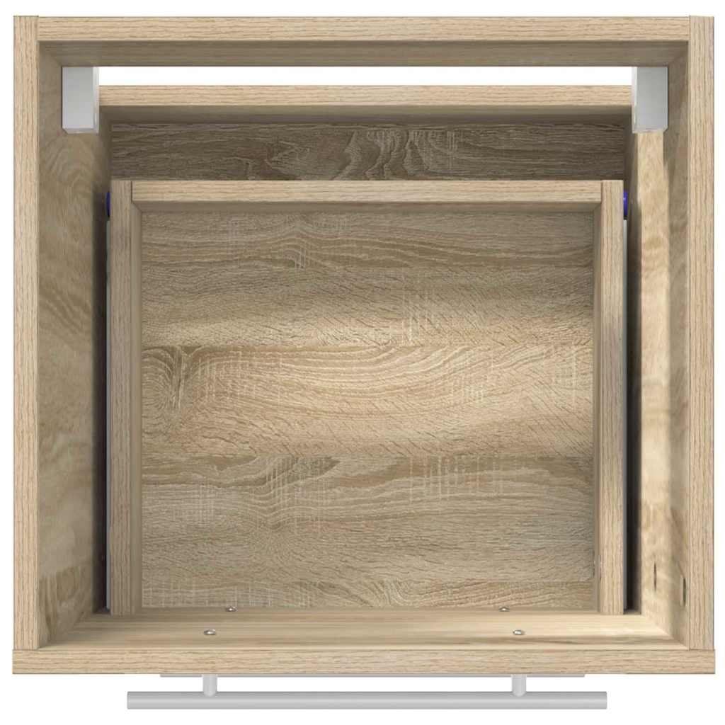 Bathroom Furniture Set with Drawer Brown 41 x 38.5 x 48 cm