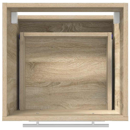 Bathroom Furniture Set with Drawer Brown 41 x 38.5 x 48 cm