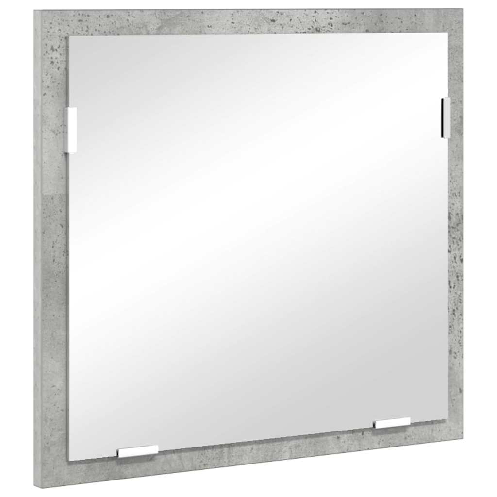 Bathroom Furniture Set with Drawer Grey 41 x 38.5 x 48 cm
