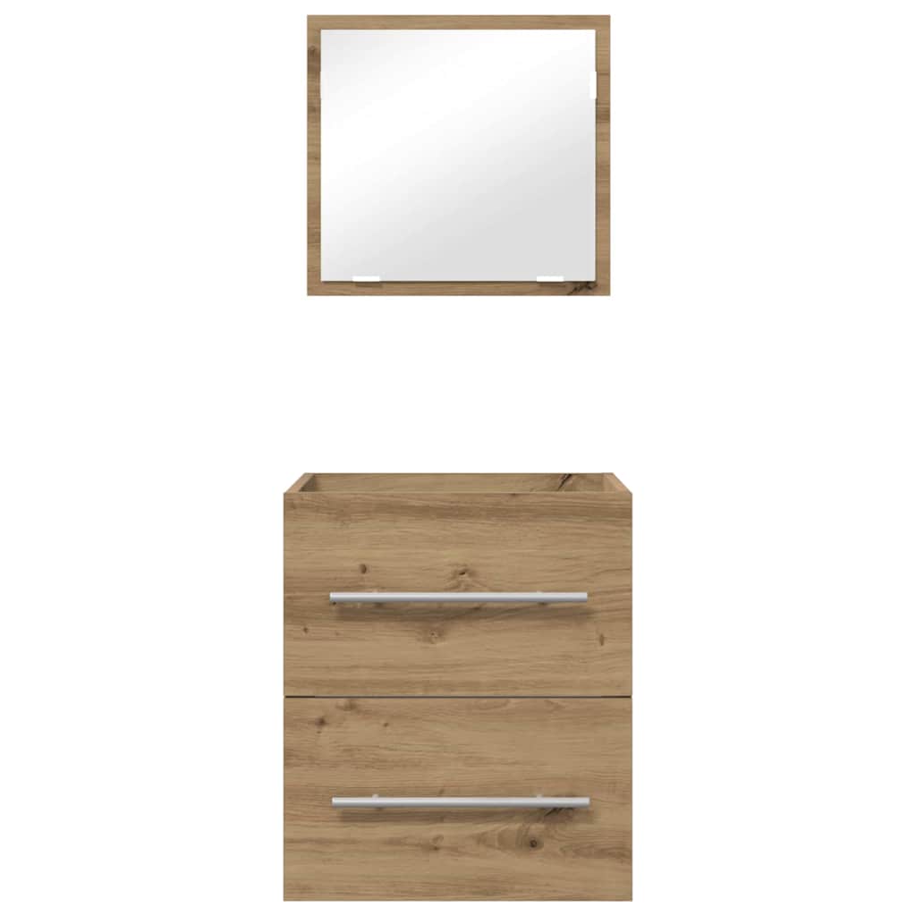 Bathroom Furniture Set Brown 41 x 38.5 x 48 cm