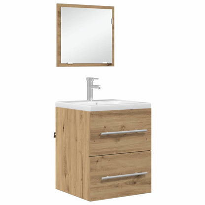 Bathroom Furniture Set Brown 41 x 38.5 x 48 cm