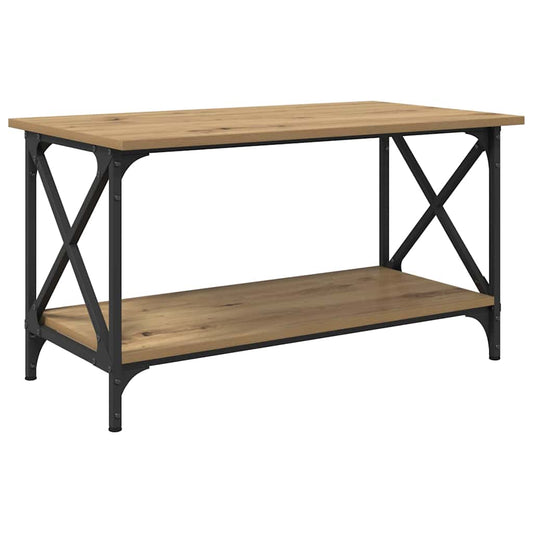 Coffee Table Artisan oak 80 x 45 x 45.5 cm Engineered wood